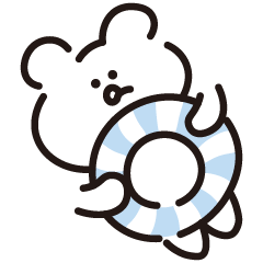 [LINEスタンプ] クマキチの夏