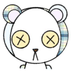 [LINEスタンプ] ネガティブくま