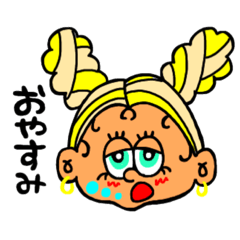 [LINEスタンプ] 海外girls2