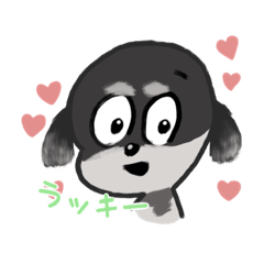 [LINEスタンプ] ラッキーさん tint