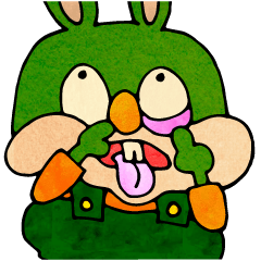 [LINEスタンプ] 毎日使えるウサギさんビッグスタンプ BIG