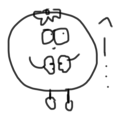 [LINEスタンプ] 冷えた、とまと