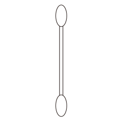 [LINEスタンプ] 綿棒を使う人