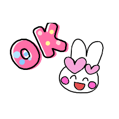 [LINEスタンプ] チアうさちゃん