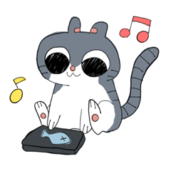 [LINEスタンプ] いやすねこ