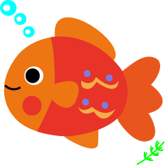[LINEスタンプ] 毎日使える金魚