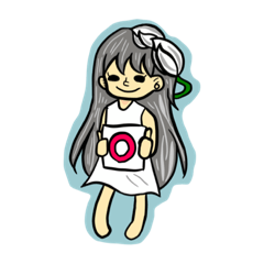 [LINEスタンプ] 頭部に花咲くチャンの日常。