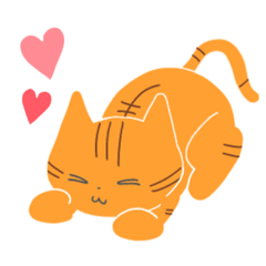 [LINEスタンプ] 茶トラ猫の日常。