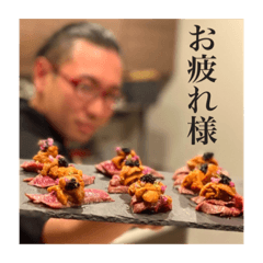 [LINEスタンプ] 出張料理人その2-食LaboOttimoファミリー