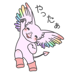 [LINEスタンプ] ピグジェル