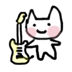 [LINEスタンプ] マモ画伯のロック猫シリーズ