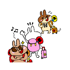 [LINEスタンプ] へたくそどーぶつ【推し活編】