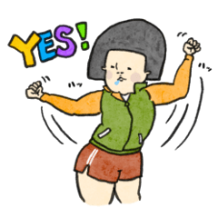 [LINEスタンプ] よだれシリーズ