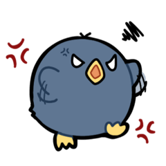 [LINEスタンプ] 平凡で愉快な鳥たち