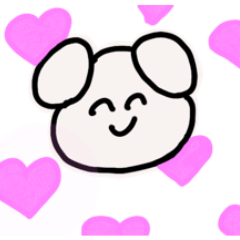 [LINEスタンプ] ゆるふわちゃん犬