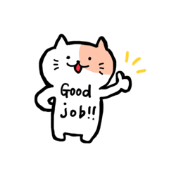 [LINEスタンプ] 英語のあいさつ♪