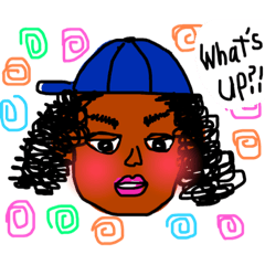 [LINEスタンプ] いろいろお絵描き