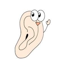 [LINEスタンプ] 私の左耳