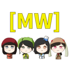 [LINEスタンプ] チーム[MW]