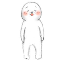 [LINEスタンプ] みみなしいぬ4