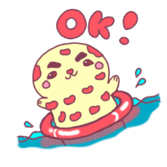 [LINEスタンプ] カラフルまゆごまさん