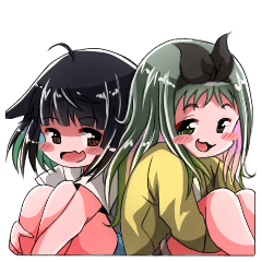 [LINEスタンプ] ツツジとしぐれくん