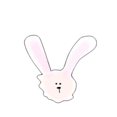 [LINEスタンプ] たまにはうさぎ