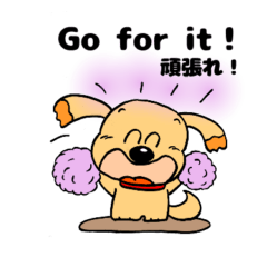 [LINEスタンプ] jackyと一緒に楽しく英会話