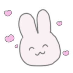 [LINEスタンプ] うさぴの日常生活ver.1