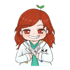 [LINEスタンプ] リケジョのラボライフ