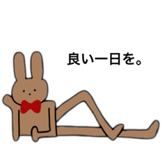 [LINEスタンプ] 脚長うさぎとその仲間たち2