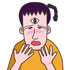 [LINEスタンプ] トシ子などではない！