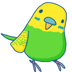 [LINEスタンプ] 日常系ゆるーいセキセイインコ