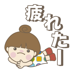 [LINEスタンプ] 可愛い女の子、すぐ使える言葉。No.10