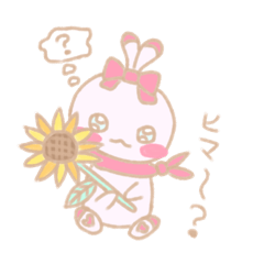 [LINEスタンプ] ピンクの妖精あのんちゃん