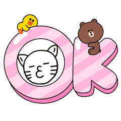 [LINEスタンプ] ねこぷスタンプ③