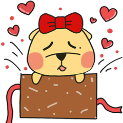 [LINEスタンプ] 私のかわいい子犬m