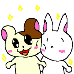 [LINEスタンプ] ハムとゆき（2）