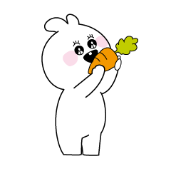 [LINEスタンプ] こんちは、うさちゃん！