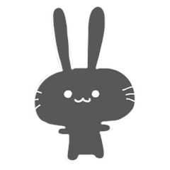 [LINEスタンプ] ぷくうさぎ