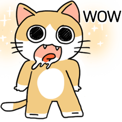 [LINEスタンプ] 赤ちゃん チーズ キャット