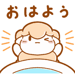 [LINEスタンプ] 【動く】「ふわふわ」の日常シリーズ