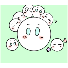 [LINEスタンプ] もふもふちゃん達！