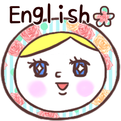 [LINEスタンプ] マトリョーさんface with Englishの画像（メイン）