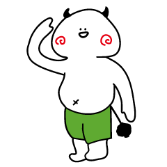 [LINEスタンプ] デビでぶルくん