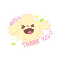 [LINEスタンプ] モカちゃん tint
