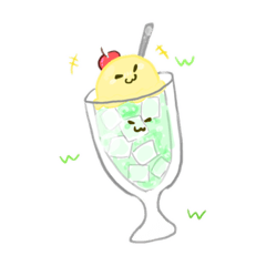 [LINEスタンプ] 溶けもの