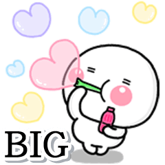 [LINEスタンプ] 大人日常大貼圖♡白圓君