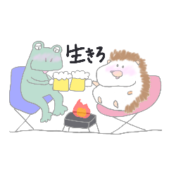 [LINEスタンプ] たるアニマル栞