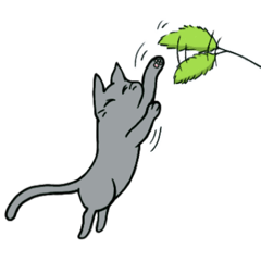 [LINEスタンプ] ジト目なねこ